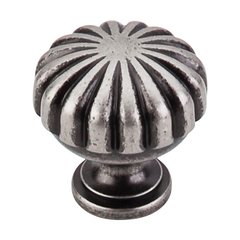 Somerset 1-1/4 Inch Diameter Pewter Antique Cabinet Knob Somerset 1-1/4 Inch Diameter Pewter Antique Cabinet Knob