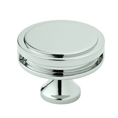 Oberon Knob 1-3/4" Dia Polished Nickel Oberon Knob 1-3/4" Dia Polished Nickel