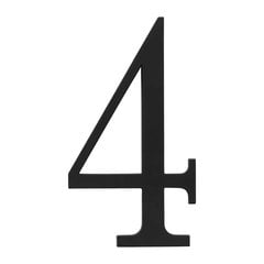 Traditionalist House Number Four Black Traditionalist House Number Four Black