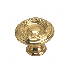 Empire 1-3/16 Inch Diameter Brass Cabinet Knob Empire 1-3/16 Inch Diameter Brass Cabinet Knob