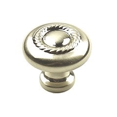 Aztec 1-1/4 Inch Diameter Satin Nickel Cabinet Knob Aztec 1-1/4 Inch Diameter Satin Nickel Cabinet Knob