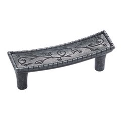 Vineyard 3 Inch Center to Center Wrought Iron Dark Cabinet Pull Vineyard 3 Inch Center to Center Wrought Iron Dark Cabinet Pull