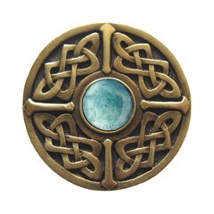 Jewel 1-3/8 Inch Diameter Antique Brass Cabinet Knob Jewel 1-3/8 Inch Diameter Antique Brass Cabinet Knob