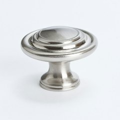 Advantage Plus 4 1-5/16 Inch Diameter Brushed Nickel Cabinet Knob Advantage Plus 4 1-5/16 Inch Diameter Brushed Nickel Cabinet Knob
