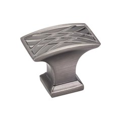 Aberdeen 1-1/2 Inch Diameter Brushed Pewter Cabinet Knob Aberdeen 1-1/2 Inch Diameter Brushed Pewter Cabinet Knob