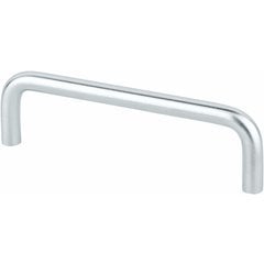 Zurich 4 Inch Center to Center Brushed Chrome Pull Zurich 4 Inch Center to Center Brushed Chrome Pull