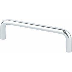 Zurich 4-5/16 Inch Length Polished Chrome Cabinet Pull Zurich 4-5/16 Inch Length Polished Chrome Cabinet Pull