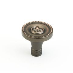Meridian 1-3/8 Inch Diameter Aurora Bronze Cabinet Knob Meridian 1-3/8 Inch Diameter Aurora Bronze Cabinet Knob