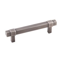 Zane Pull 3-3/4" C/C Brushed Pewter Zane Pull 3-3/4" C/C Brushed Pewter