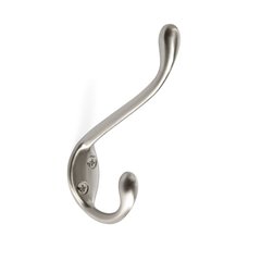 Amerock Large Coat and Hat Hook Satin Nickel Amerock Large Coat and Hat Hook Satin Nickel