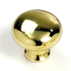 Celebration 1-1/4 Inch Diameter Polished Brass Cabinet Knob Celebration 1-1/4 Inch Diameter Polished Brass Cabinet Knob
