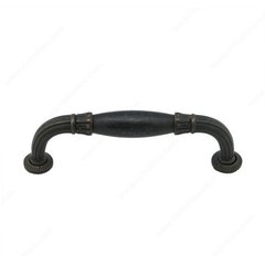Empire 5-1/16 Inch Center to Center Florentine Bronze Cabinet Pull Empire 5-1/16 Inch Center to Center Florentine Bronze Cabinet Pull