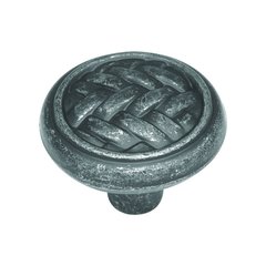 Catamaran 1-1/4 Inch Diameter Vibra Pewter Cabinet Knob Catamaran 1-1/4 Inch Diameter Vibra Pewter Cabinet Knob