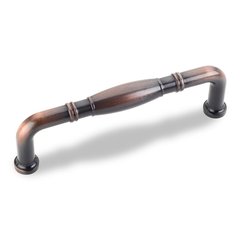 Durham 3-3/4 Inch Center to Center Dark Brushed Antique Copper Cabinet Pull Durham 3-3/4 Inch Center to Center Dark Brushed Antique Copper Cabinet Pull