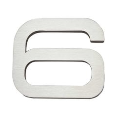 Paragon House Number Six Stainless Steel Paragon House Number Six Stainless Steel