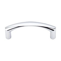 Nouveau 3 Inch Center to Center Polished Chrome Cabinet Pull Nouveau 3 Inch Center to Center Polished Chrome Cabinet Pull