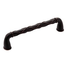 Lattice 8 Inch Center to Center Dark Oiled Bronze Appliance Pull Lattice 8 Inch Center to Center Dark Oiled Bronze Appliance Pull