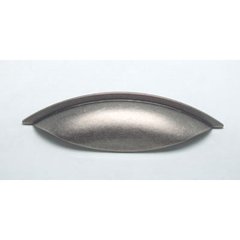 Euro Retro 2-1/2 Inch Center to Center Tin Cabinet Cup Pull Euro Retro 2-1/2 Inch Center to Center Tin Cabinet Cup Pull
