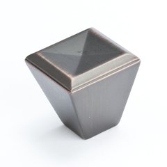 Connections 1-1/8 Inch Length Venetian Bronze Cabinet Knob Connections 1-1/8 Inch Length Venetian Bronze Cabinet Knob
