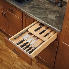 Cutlery Drawer for 18 inch Cabinets with Knives Cutlery Drawer for 18 inch Cabinets with Knives