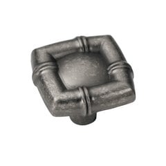 Bamboo 1-1/4 Inch Diameter Black Nickel Vibed Cabinet Knob Bamboo 1-1/4 Inch Diameter Black Nickel Vibed Cabinet Knob