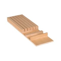 5 Slot Trimmable Knife Block 6-1/2 inch Wide 5 Slot Trimmable Knife Block 6-1/2 inch Wide