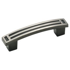 Evolutions 3 Inch Center to Center Pewter Cabinet Pull Evolutions 3 Inch Center to Center Pewter Cabinet Pull