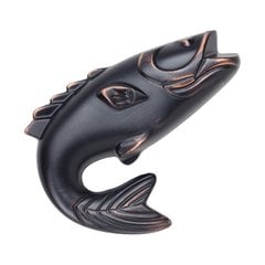 Fish Knob 2-1/4 inch Diameter Venetian Bronze Fish Knob 2-1/4 inch Diameter Venetian Bronze