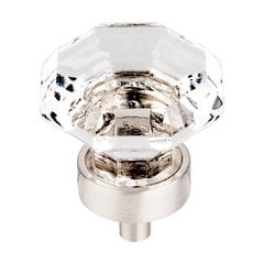 Crystal 1-3/8 Inch Diameter Clear Crystal Cabinet Knob Crystal 1-3/8 Inch Diameter Clear Crystal Cabinet Knob