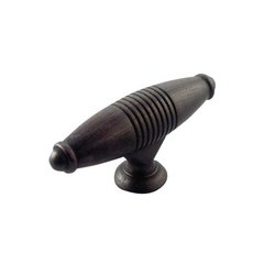 Striped 2-5/8 Inch Diameter Oil Rubbed Bronze Cabinet Knob Striped 2-5/8 Inch Diameter Oil Rubbed Bronze Cabinet Knob