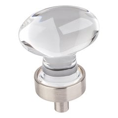Harlow Cabinet Knob 1-1/4 inch L - Satin Nickel Harlow Cabinet Knob 1-1/4 inch L - Satin Nickel