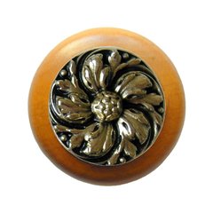 English Garden 1-1/2 Inch Diameter Brite Brass Cabinet Knob English Garden 1-1/2 Inch Diameter Brite Brass Cabinet Knob