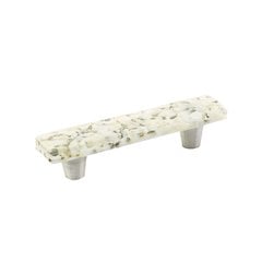 Ice 3 Inch Center to Center White Lace Pebbles Cabinet Pull Ice 3 Inch Center to Center White Lace Pebbles Cabinet Pull