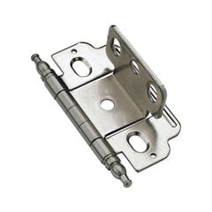 Full Inset Minaret Tip Hinge Sterling Nickel - Sold Each Full Inset Minaret Tip Hinge Sterling Nickel - Sold Each