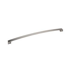Merrick 12-5/8 Inch Center to Center Satin Nickel Cabinet Pull Merrick 12-5/8 Inch Center to Center Satin Nickel Cabinet Pull
