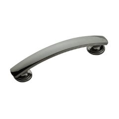 American Diner 3-3/4 Inch Center to Center Black Nickel Cabinet Pull American Diner 3-3/4 Inch Center to Center Black Nickel Cabinet Pull