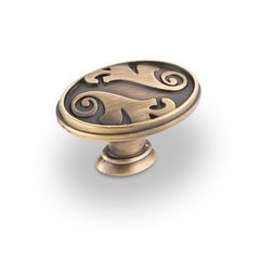Regency 1-9/16 Inch Diameter Antique Brushed Satin Brass Cabinet Knob Regency 1-9/16 Inch Diameter Antique Brushed Satin Brass Cabinet Knob