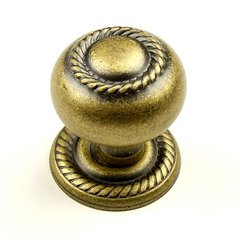 Saturn 1-1/4 Inch Diameter Aged English Cabinet Knob Saturn 1-1/4 Inch Diameter Aged English Cabinet Knob