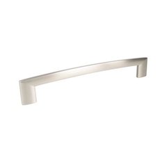 Villon 7-9/16 Inch Center to Center Dull Satin Nickel Cabinet Pull Villon 7-9/16 Inch Center to Center Dull Satin Nickel Cabinet Pull