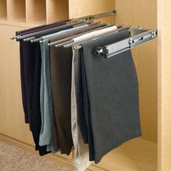 Pull Out Pants Rack-9 Pair Capacity Pull Out Pants Rack-9 Pair Capacity