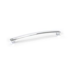 Laura 8-13/16 Inch Center to Center Polished Chrome Cabinet Pull Laura 8-13/16 Inch Center to Center Polished Chrome Cabinet Pull