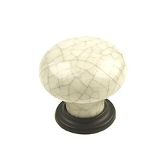 Nordic II 1-3/8 Inch Diameter Oil Rubbed Bronze/Brown Crackle Cabinet Knob Nordic II 1-3/8 Inch Diameter Oil Rubbed Bronze/Brown Crackle Cabinet Knob