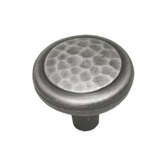 Arts & Crafts 1-1/4 Inch Diameter Antique Pewter Cabinet Knob Arts & Crafts 1-1/4 Inch Diameter Antique Pewter Cabinet Knob