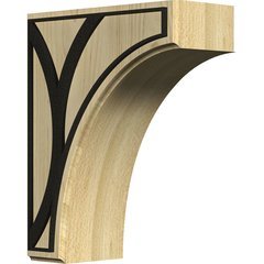 Clarksville 3.5"W x 8"D x 10"H Countertop Bracket - Maple Clarksville 3.5"W x 8"D x 10"H Countertop Bracket - Maple