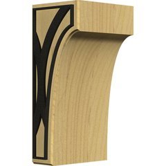 Clarksville 5.25"W x 4"D x 10"H Countertop Bracket - Alder Clarksville 5.25"W x 4"D x 10"H Countertop Bracket - Alder