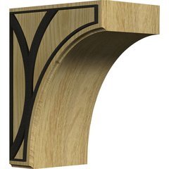Clarksville 5.25"W x 8"D x 10"H Countertop Bracket - Red Oak Clarksville 5.25"W x 8"D x 10"H Countertop Bracket - Red Oak