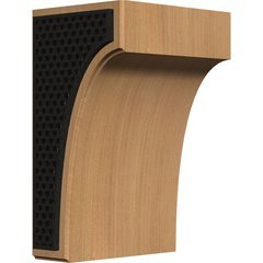 Clarksville 5.25"W x 4"D x 8"H Countertop Bracket - Cherry Clarksville 5.25"W x 4"D x 8"H Countertop Bracket - Cherry