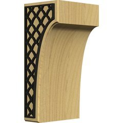 Clarksville 5.25"W x 4"D x 10"H Countertop Bracket - Alder Clarksville 5.25"W x 4"D x 10"H Countertop Bracket - Alder