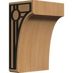 Clarksville 5.25"W x 4"D x 8"H Countertop Bracket - Cherry Clarksville 5.25"W x 4"D x 8"H Countertop Bracket - Cherry