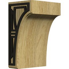 Clarksville 5.25"W x 4"D x 8"H Countertop Bracket - Red Oak Clarksville 5.25"W x 4"D x 8"H Countertop Bracket - Red Oak